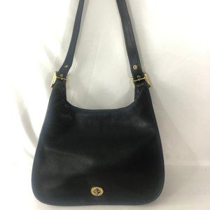 Vintage Coach Legacy Hobo Shoulder Bag Black